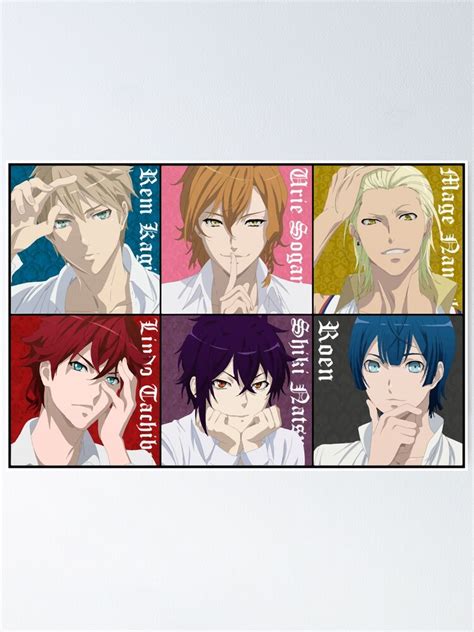 "dance with devils characters" Poster for Sale by filal | Redbubble