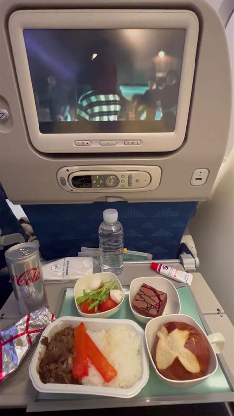 Korean Air Business Class Food