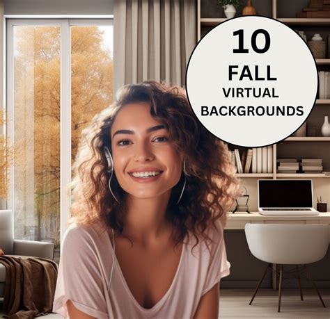 Fall Zoom Background Zoom Background Office Zoom Background Home Office Zoom Backgrounds Virtual ...