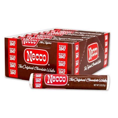 Necco Chocolate Wafers | Nostalgic Candy | SweetServices.com Online Bulk Candy Store