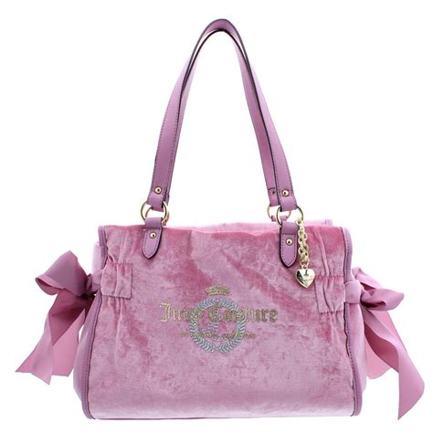 Juicy Couture Womens Glitterazi Pink Satchel Handbag Purse Medium BHFO 9836 885919604446 | eBay