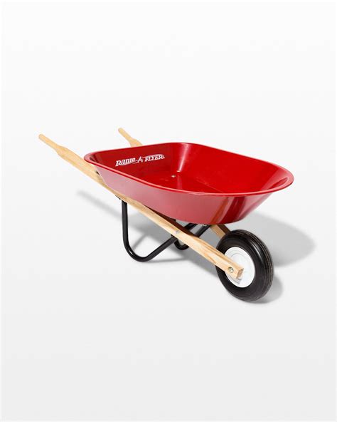 SP179 Child's Red Wheelbarrow Prop Rental - ACME Brooklyn