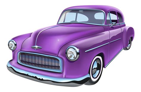 Vintage classic american car 539155 Vector Art at Vecteezy