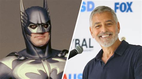 George Clooney jokes that he was 'best Batman'