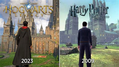 Hogwarts Legacy vs Harry Potter Game - Physics and Details Comparison ...