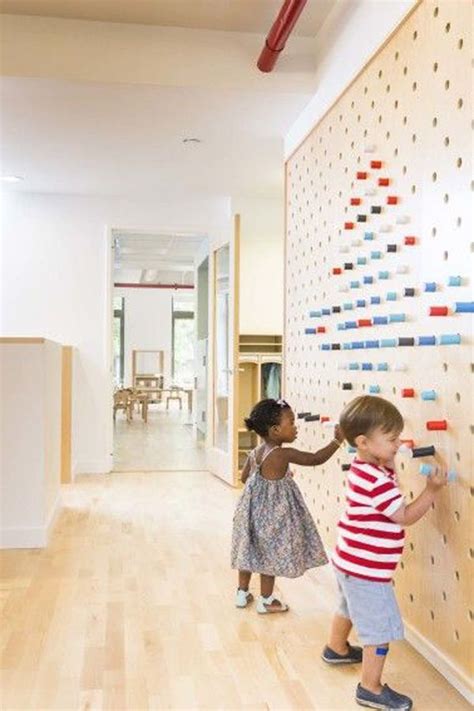 20 Interactive Wall Ideas For Kid Spaces | HomeMydesign | Daycare design, Interactive walls ...