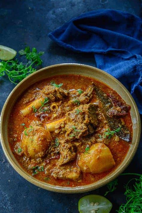 Best & Easy Punjabi Mutton Curry Recipe - Whiskaffair