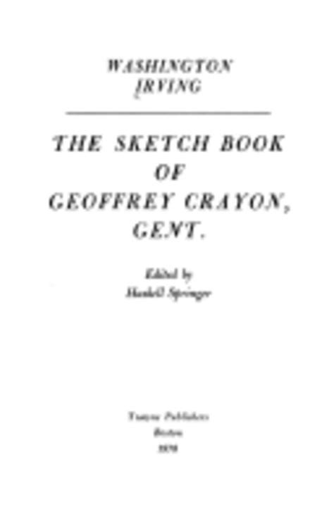 The sketch book of Geoffrey Crayon, gent by Washington Irving | BookFusion