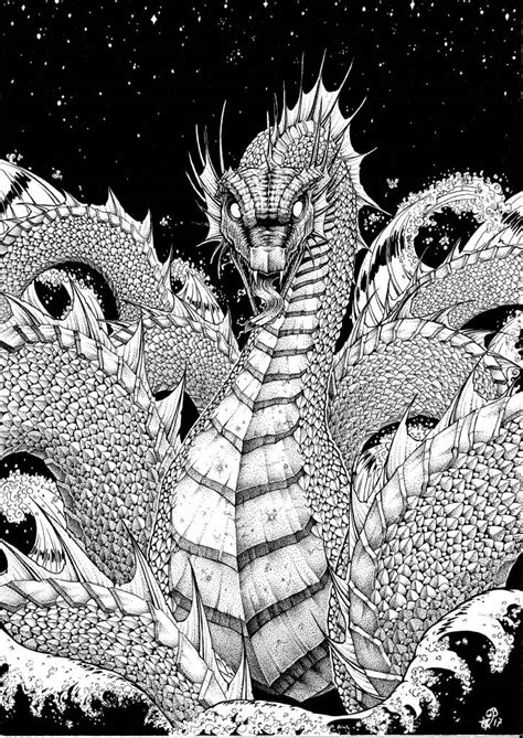 The Midgard Serpent, Jormundgard The World Serpent by Aphilien on ...