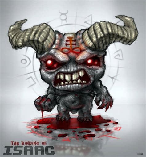 Binding of Isaac: BrimStone by GrizzlySword on DeviantArt