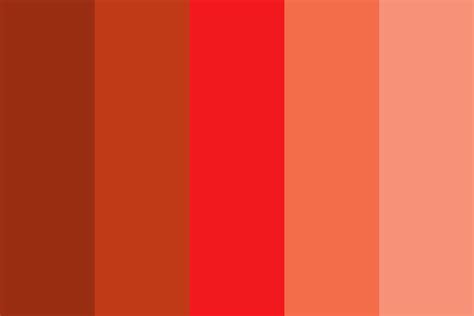 Tangerine map Color Palette