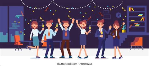 14,038 Office Party Cartoon Images, Stock Photos, 3D objects, & Vectors | Shutterstock