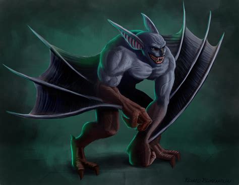 Vampire Lord Bat form by RichardBlumenstein on DeviantArt