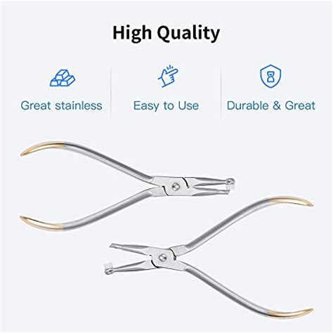 Dental Adhesive Removing Pliers, Orthodontic Bandage Remover Forceps Dental Surgical Instrument ...