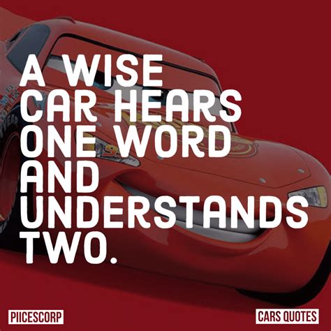 Best Cars Movie Quotes - PiiCESCORP