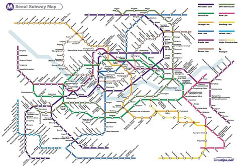 Seoul metro map