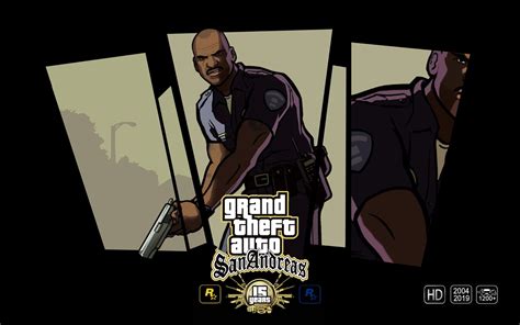 Grand Theft Auto, 1080P, GTA San Andreas, GTA anniversary, Games posters HD Wallpaper