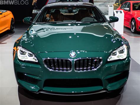 2018 NYIAS: BMW M6 Gran Coupe in British Racing Green