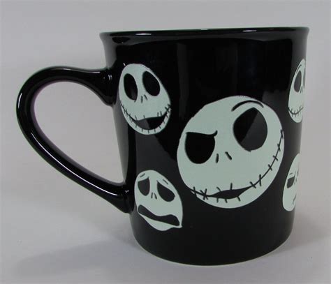 Disney Nightmare Before Christmas Jack Skellington Glow-in-the-Dark Coffee Mug - #disney # ...