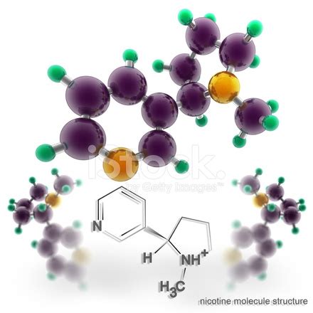 Molecule Structure Of Nicotine Stock Photo | Royalty-Free | FreeImages