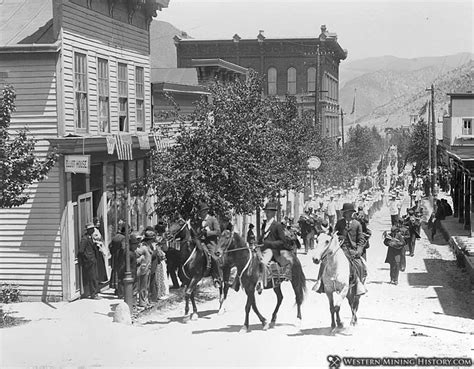 1897 Parade - Georgetown Colorado – Western Mining History