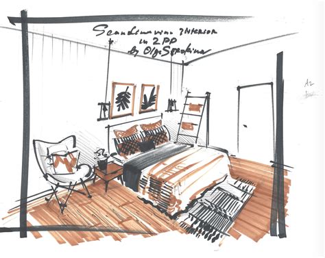 Master an Amazing 2-Point Perspective Interior Sketching | Olga Sorokina | Skillshare