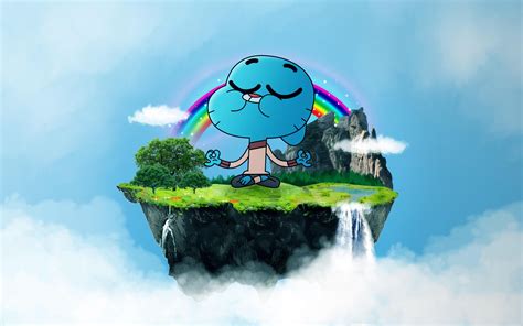 I made a Gumball Wallpaper for everyone! (3840 x 2400) : gumball