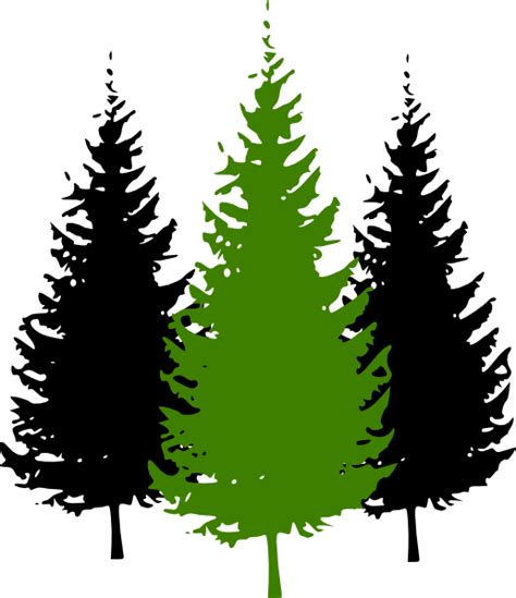 3pinetrees Clip Art at Clker.com - vector clip art online, royalty free & public domain