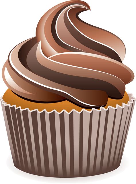 Photoshop | Cupcake clipart, Cupcake vector, Chocolate cupcakes