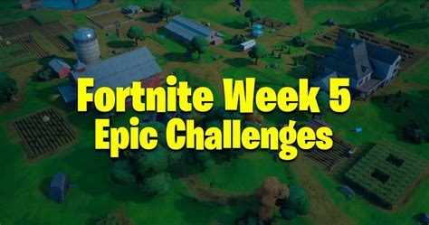 Fortnite Season 7, Week 5 Challenges - Fortnite Insider