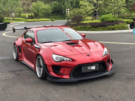 Toyota GT86 BRZ wide body kit front bumper side skirts rear bumper wide ...