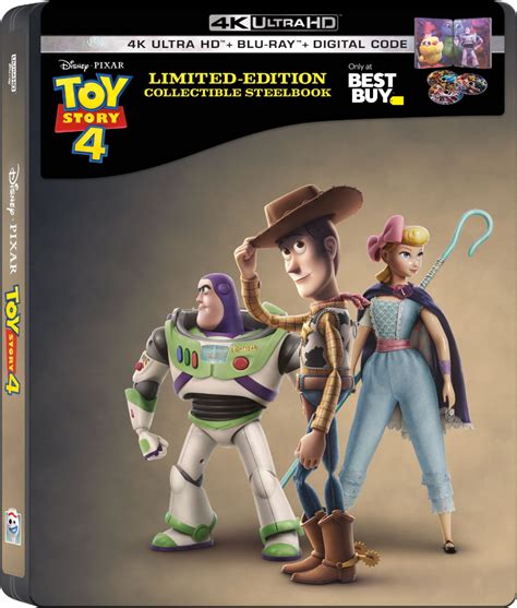 Toy Story 4 4K Blu-Ray Collectible SteelBook Movie Memorabilia