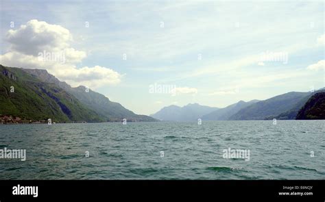 Lake Como view Stock Photo - Alamy