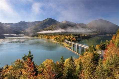 Lake Sylvenstein, Bavaria, Germany, landscape | 2560x1707 Wallpaper ...