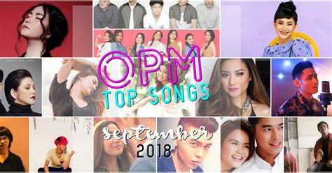 Top OPM Songs of the Month (September 2018) - OPM Lyrics & Playlist