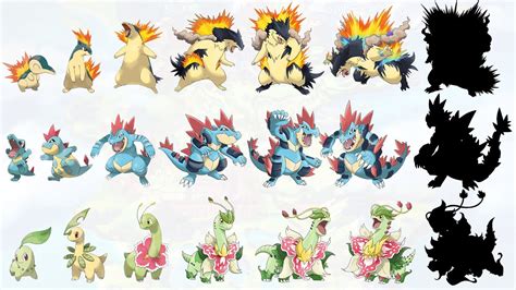 Pokemon Gen 2 Starters