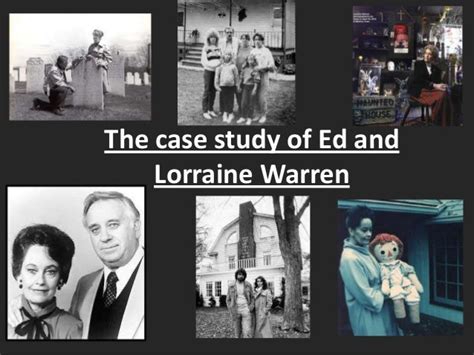 The case study of ed and lorraine warren