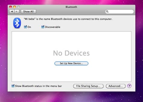 Connect to the internet via Bluetooth PAN with Mac OS X Snow Leopard