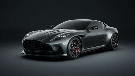 Aston Martin DB12 Wallpaper 4K, Sports car, Dark background