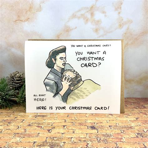 Elaine Seinfeld Christmas Card Seinfeld Christmas Christmas - Etsy