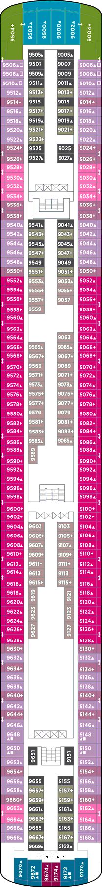 Norwegian Gem Deck Plans, Ship Layout & Staterooms - Cruise Critic