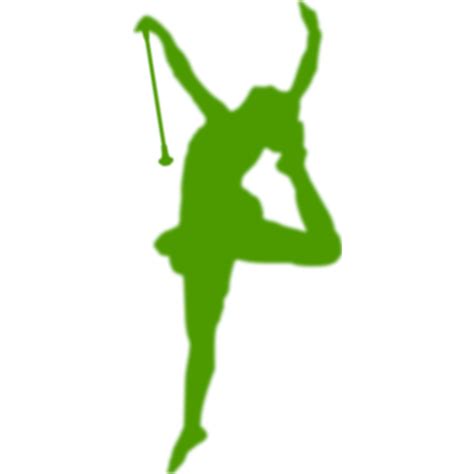 Baton twirler silhouette vector illustration | Free SVG