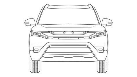 Suv Outline Vector Art, Icons, and Graphics for Free Download