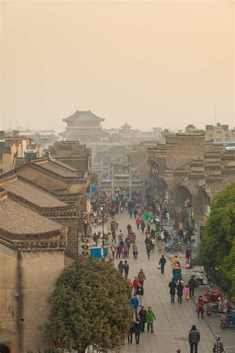 Xiangyang Ancient City Wall Stock Image - Image of xiangyang, landmark ...