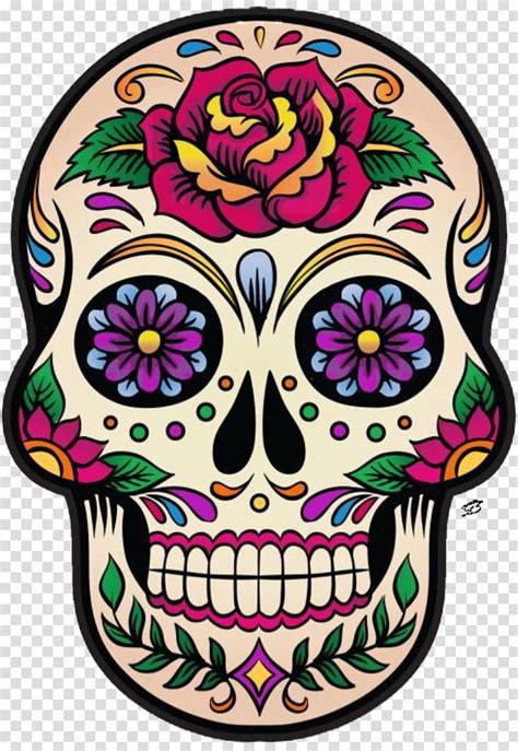 De Los Muertos La Catrina Sugar Skull PNG - oggsync.com