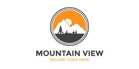 Mountain View Logo by Logostore24s | Codester