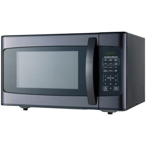 Seasons 1.1 Cu Ft Countertop Microwave, 1000W, Black | eBay