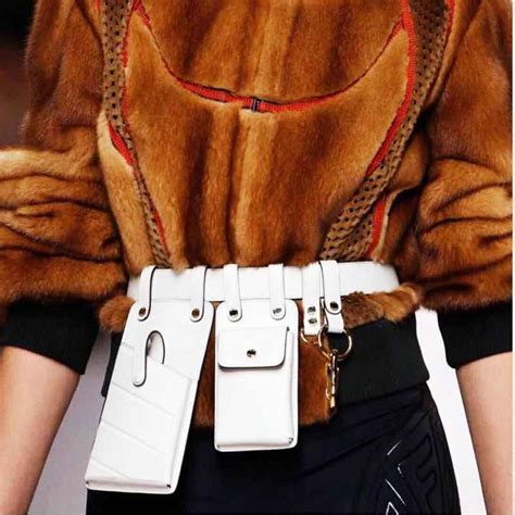 Women's Belts - Waist Bag Fashion Leather Waist Belt Bag Crossbody Chest