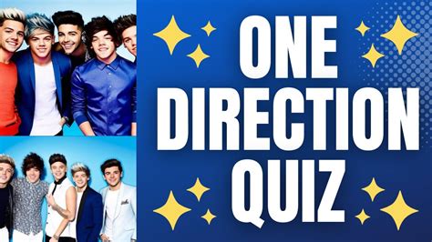 One Direction Quiz - YouTube