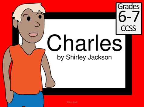 Charles by Shirley Jackson Lesson PLUS | Teaching Resources